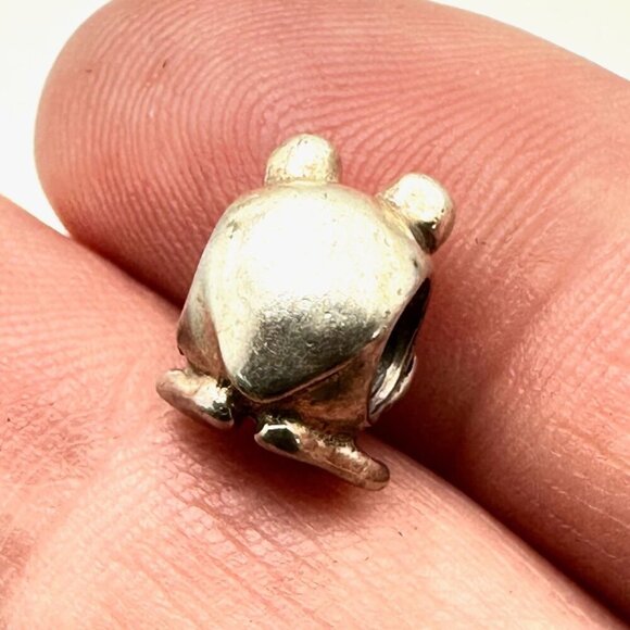 Pandora Frog Charm 925 ALE Sterling Silver - Picture 2 of 3